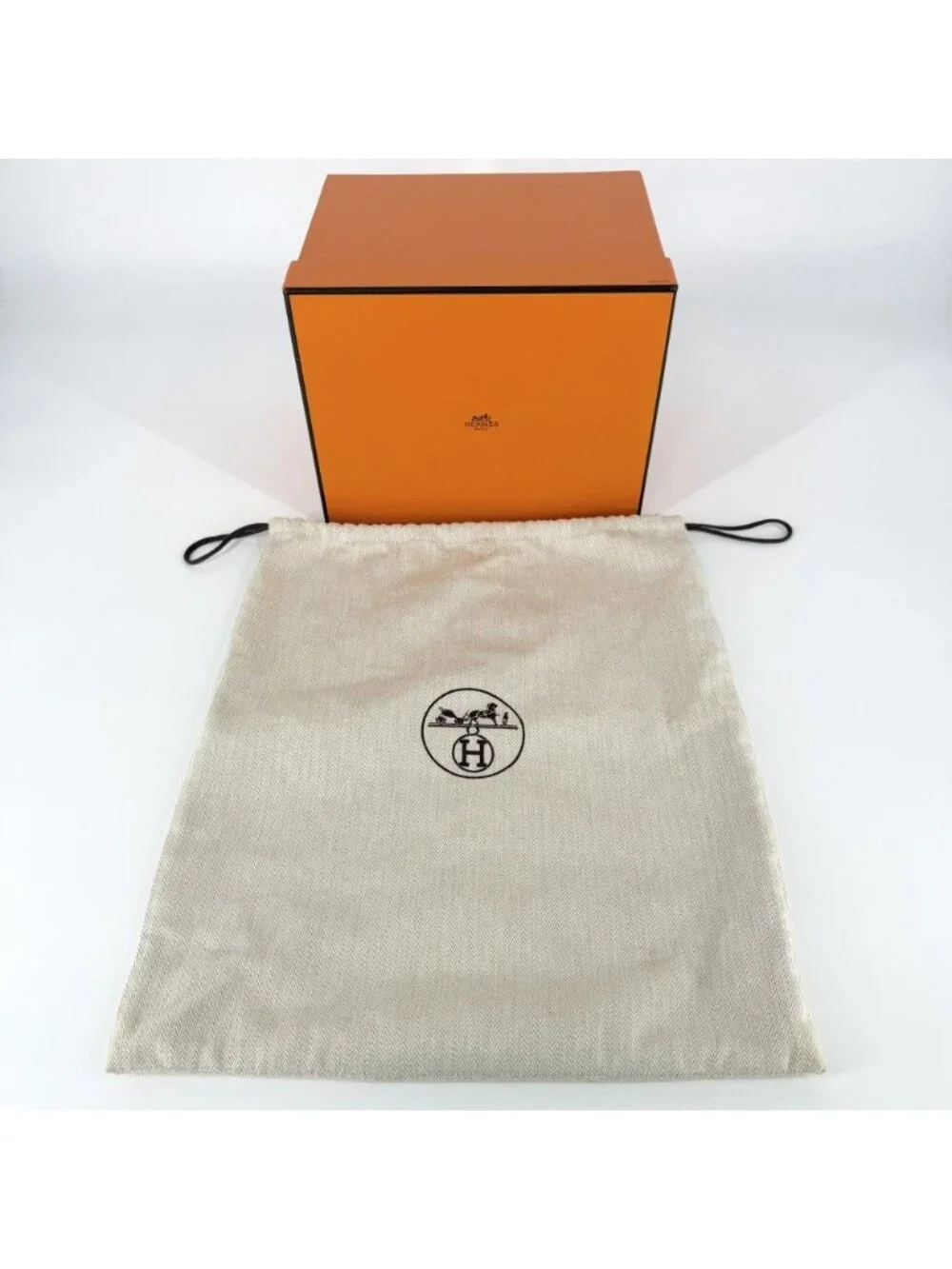 Hermes Handbag Picotin PM Leather Orange Silver